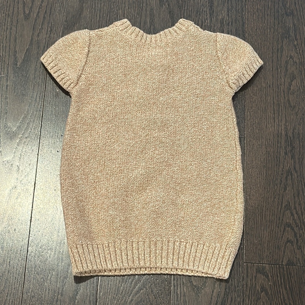 Joe Fresh oatmeal sweater dress 12-18 - Picture 2 of 3